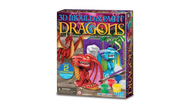 Creative set Mould & Paint - Dragon