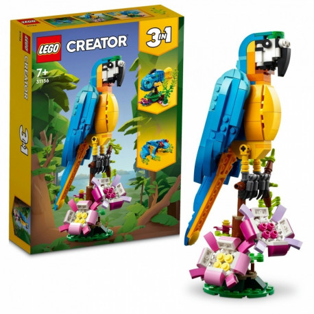 LEGO Creator 3in1 eksootiline papagoi (31136)
