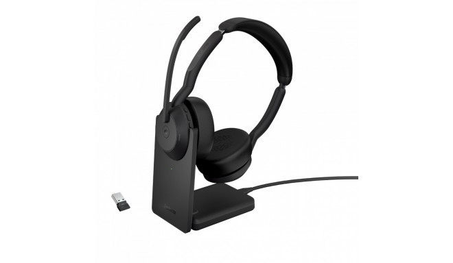 Jabra Evolve2 55 - Link380a MS Stereo with Charging Stand