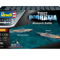Plastic model First Diorama Set Bismarck Battle
