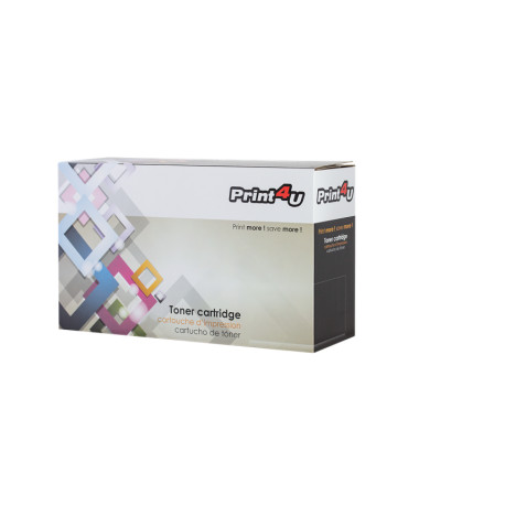 Compatible Print4U HP 203A (CF540A) Toner Cartridge, Black