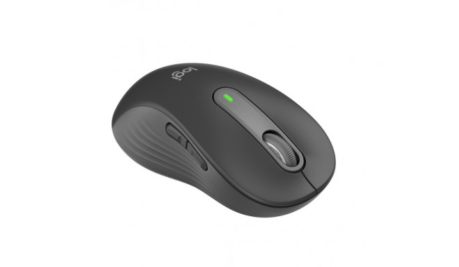 Logitech Signature M650 L Left Wireless Mouse, RF Wireless + Bluetooth, 4000 DPI, Graphite