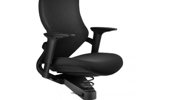 Computer chair EVORA Plus active work chair, adaptive, black