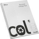BANTEX Col Recycled A4+ ruled