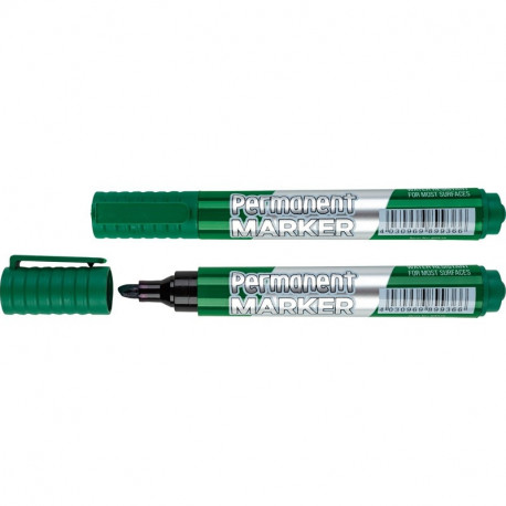 Permanent marker CENTRUM with conical tip 1-5mm green
