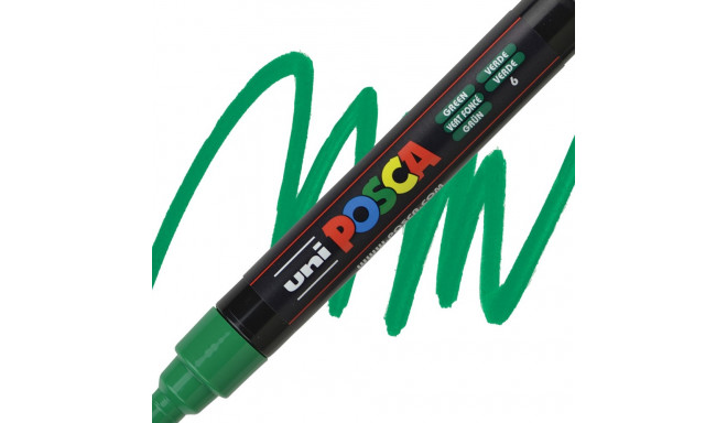 Color marker UNI-BALL Posca PC5M 1.8-2.5mm green
