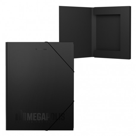 Coolbox ErichKrause® MEGAPOLIS, A4, 30mm, black (4 pcs in a bag)