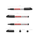 White board marker ErichKrause® W-110, color: black (box 12 pcs.)