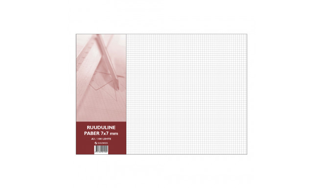 Utility paper A3 7x7 square 100 sheets