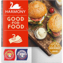 Majapidamispaber HARMONY Good For Food 3-kihiline 2rl, valge