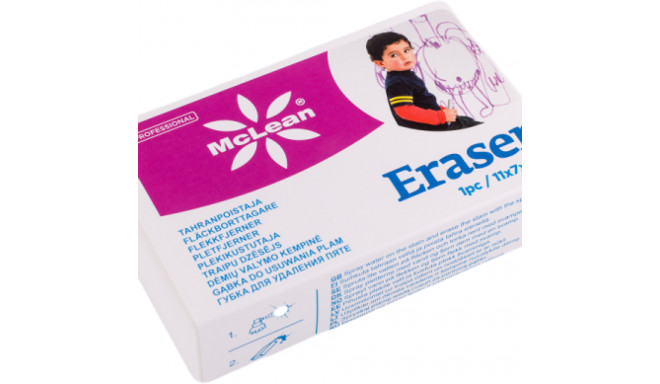 Plekieemaldusnuustik/küürimiskäsn MCLEAN Eraser Expert