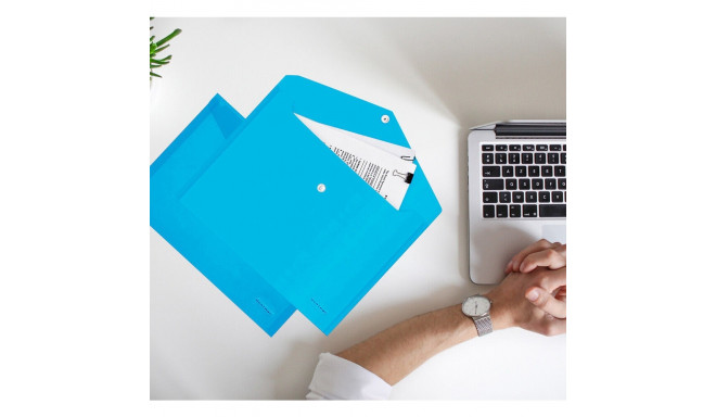 Plastic envelope with stamp C5 for 100 sheets transparent assortment CENTRUM