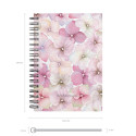 Wirebound notebook ErichKrause® Phloxes, А6, 60 sheets, squared