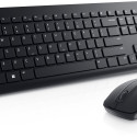 Klaviatuurikomplekt juhtmeta DELL KM3322W EST must + hiir