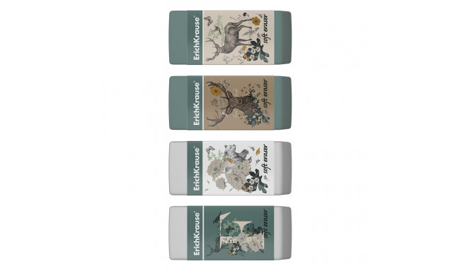 Eraser ErichKrause® Natural Life (box 32 pcs.)