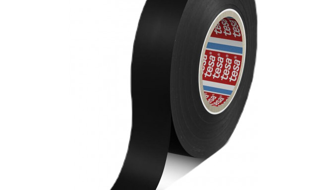 Insulating tape PVC TESA black 19mmx33m