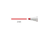 Tahvlimarkerite komplekt koonilise otsaga STAEDTLER Lumocolor 351 koonilise otsaga 6 värvi