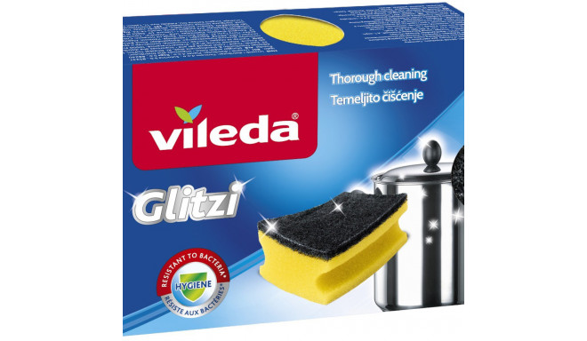 Scrubbing sponges VILEDA Glitzi Crystal 2 pcs