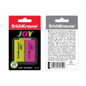 Eraser ErichKrause® JOY® (in blister 2 pcs.)
