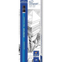 Harilik pliiats STAEDTLER Mars Lumograph 2H kummita