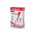 White board marker with liquid ink ErichKrause® Liquid LW-600, color: red (box 10 pcs.)