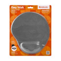 Mouse pad with wrist support DEFENDER MP-906 gray