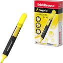 Highlighter ErichKrause® Liquid H-30, ink color: yellow (box 10 pcs.)