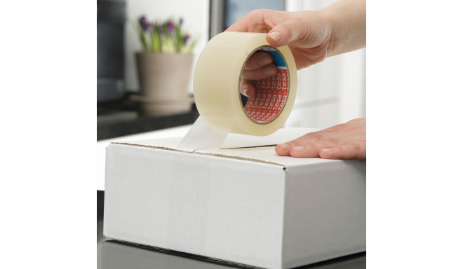 Pakketeip 50mmx66m TESA Strong PP läbipaistev