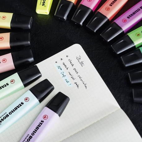 Text marker STABILO Boss pastel purple