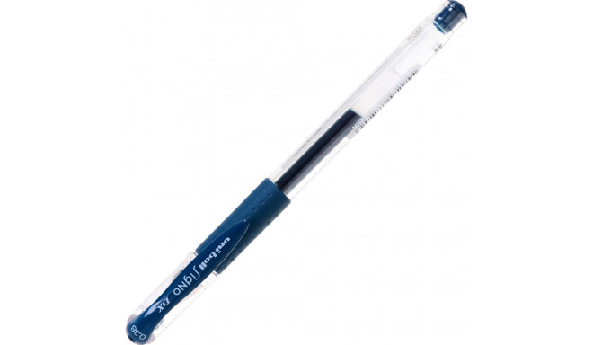 Gel pen with cap UNI-BALL Signo DX UM-151 0.38mm dark blue