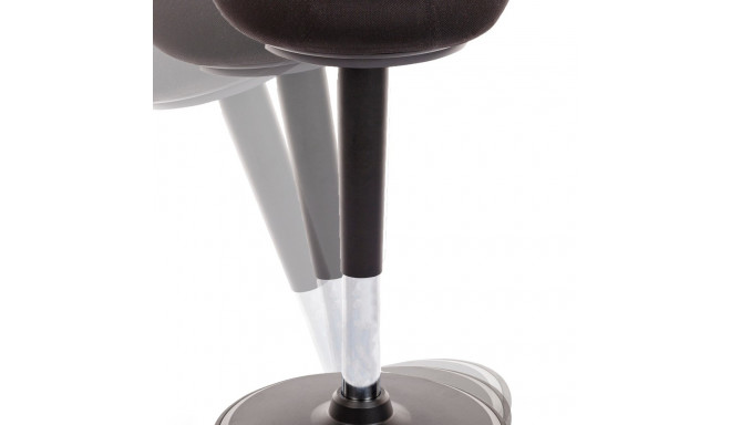 Active chair STOO Triangle black cover black frame