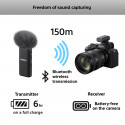Sony wireless microphone ECM-W3 x2 + charging case