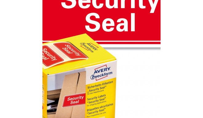Kleebisetikett AVERY Zweckform sümbol "Security" 38x20mm