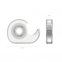 Kleeplint alusega 12mm x 25m ERICH KRAUSE Crystal Clear