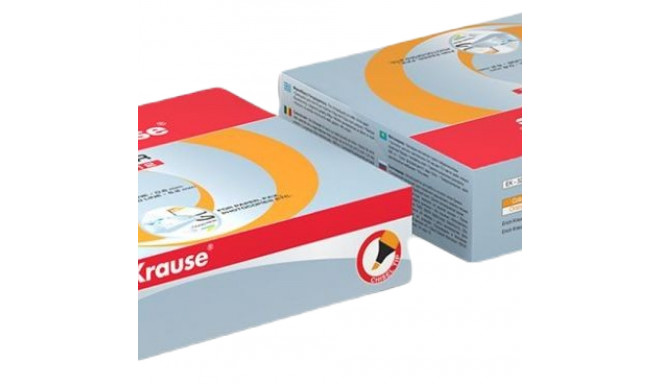 Highlighter  ErichKrause® Visioline V-12, color: orange (box 10 pcs.)