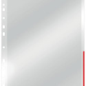 Pocket Coloured Edge 105my A4 CL Red100