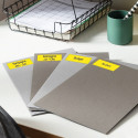 Sticker label removable AVERY ZWECKFORM 25,4x10mm on 189 sheets 20 sheets in a pack yellow (L6037-20