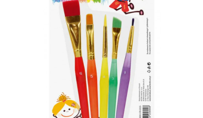 Brushes Fiorello GR-FB5 - 5 pcs