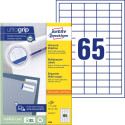 Sticker label AVERY ZWECKFORM 38x21,2mm 100 sheets (3666)