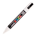 Color marker UNI-BALL Posca PC5M (metal, glass, plastic) 1.8-2.5mm white