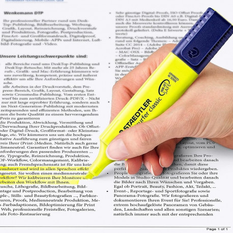 Tekstimarker STAEDTLER 364 punane