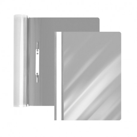 Quick binder A4 plastic gray Forofis