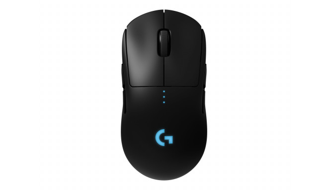 Logitech G PRO juhtmevaba mängurihiir, RF juhtmevaba, 25600 DPI, must