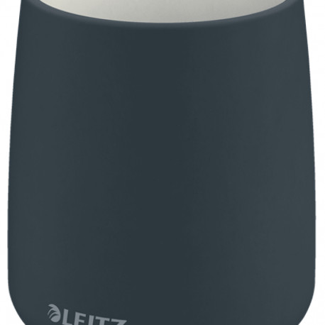 Pliiatsitops Leitz Cosy keraamiline, tumehall, ümar 108 x 87 x 87 mm