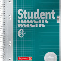 Kaustik A5 80l. 90g Duo(40l 5x5 + 40l jooneline) Student spiraalköide 6-ne augustus, rebitavad lehed