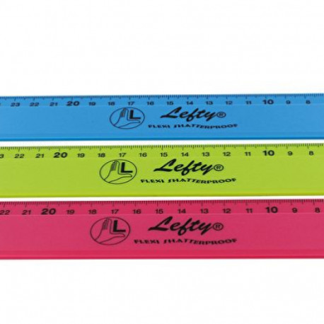 Joonlaud 30cm Wedo KUM Lefty vasakukäelistele assortii