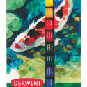 Akrüülvärv Derwent Academy 12ml, 12värvi