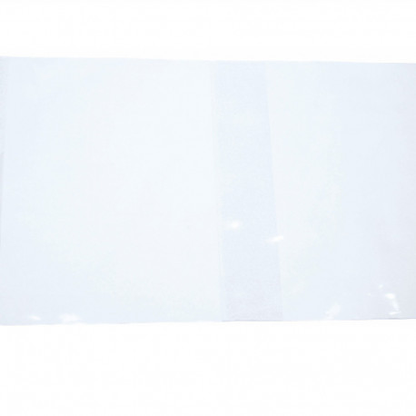 Kilekaaned K210xL342mm (sisemõõt 206x338mm), vihikule, läbipaistev 0,14mm PVC materjal