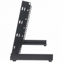 Intellinet Network Rack, Open Frame (Desktop), 8U, Usable Width 465mm, Black, Flatpack, 19", Three Y