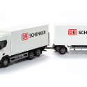 Scania distribution truck with trailer scale 1:25
